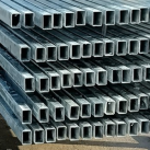 Stalp gard zincat 50x40x2 mm H 2500 mm 1